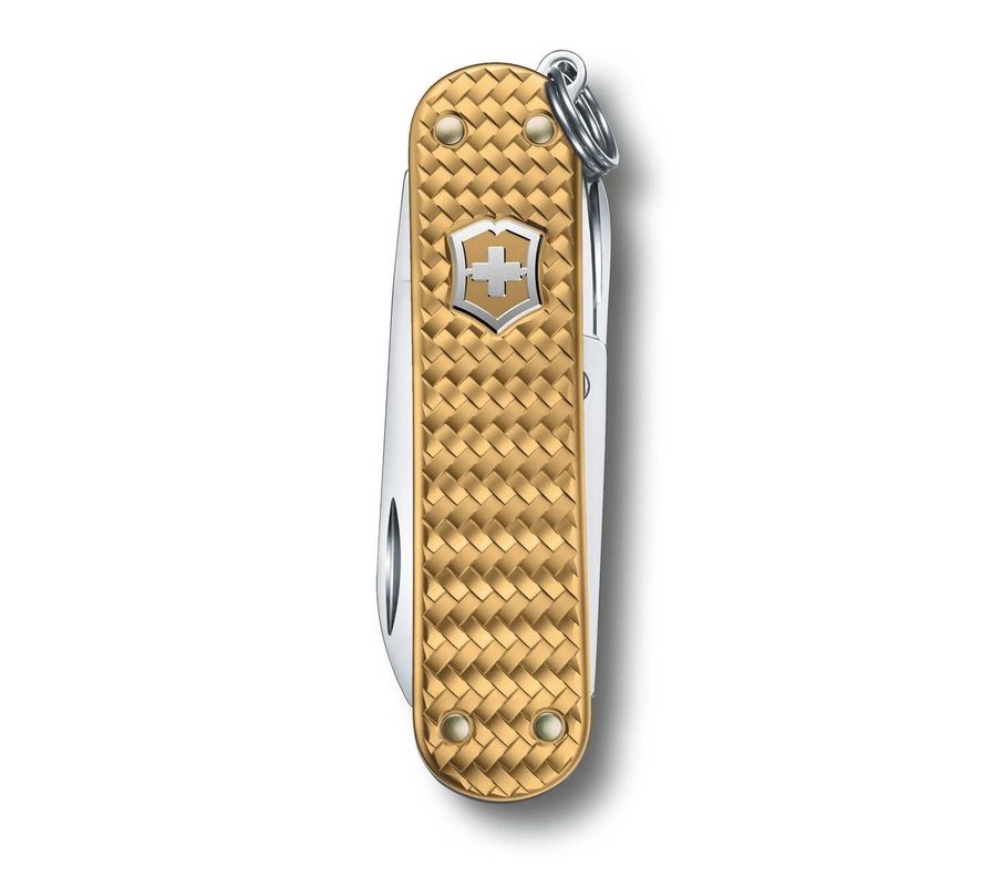 Navaja Pequeña Classic Precious Alox Dorado-1
