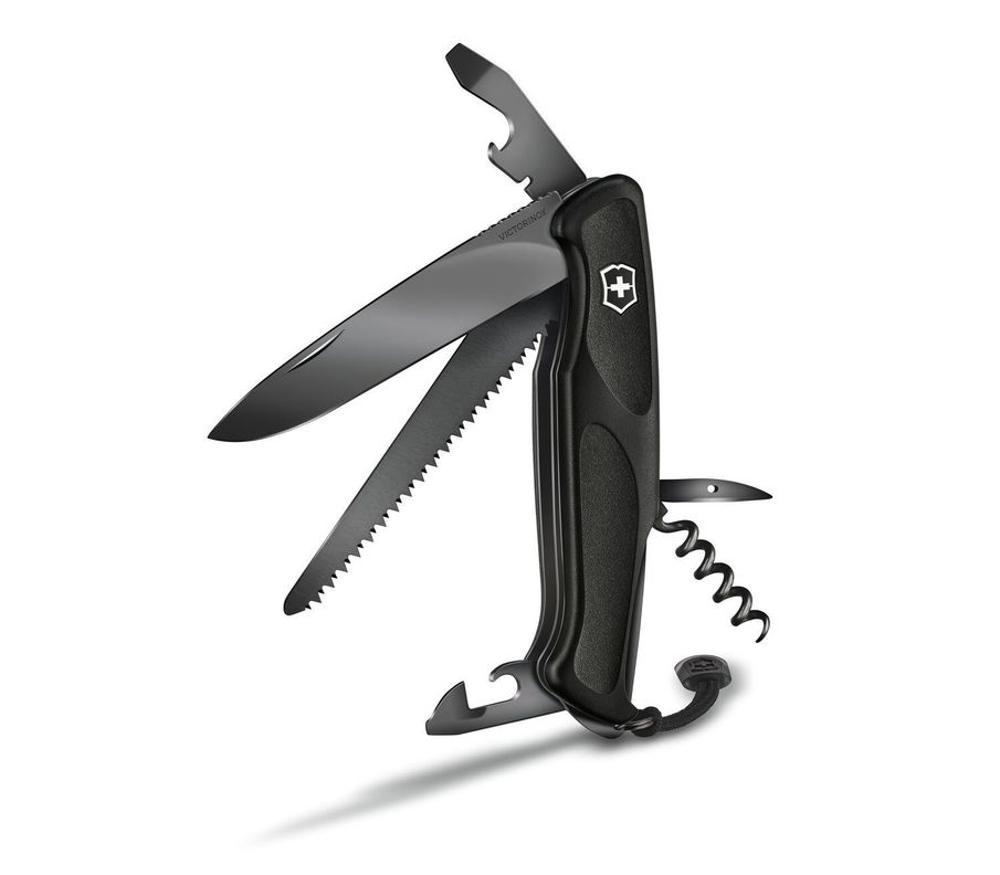 Navaja Ranger Grip 55 Onyx Black Victorinox-1