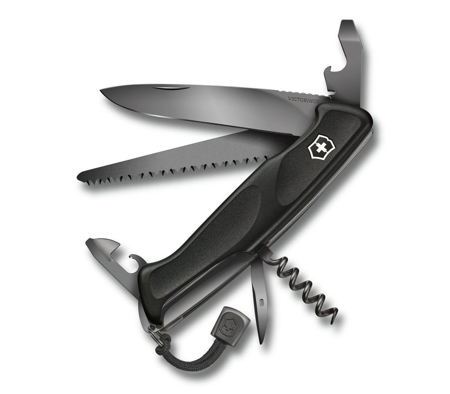 Navaja Ranger Grip 55 Onyx Black Victorinox-0