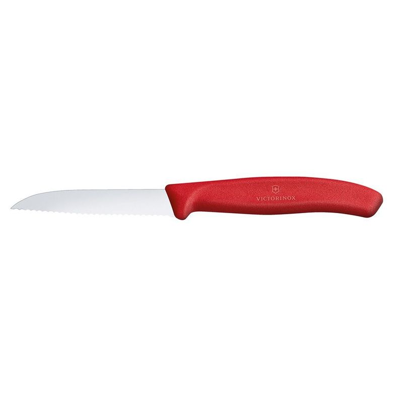 Cuchillo clásico dentado Rojo 8 cm Victorinox-0