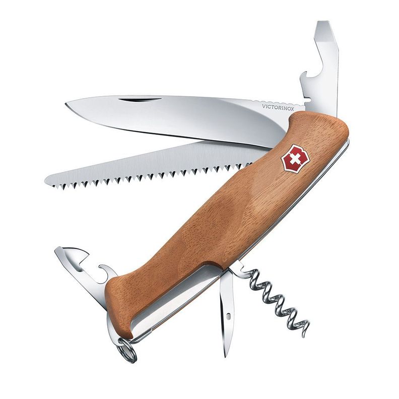 Navaja Ranger Wood 55 color Nuez Victorinox-1