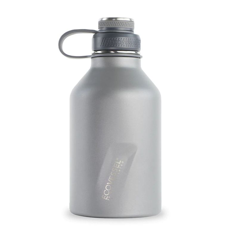 Botella inox Bossglowler 1,9 lts Gris.