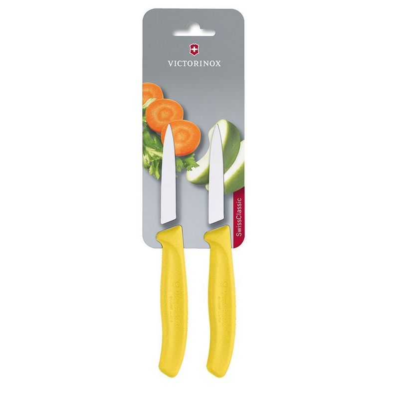 Cuchillo verdura mondador amarillo 8 cm Victorinox-0