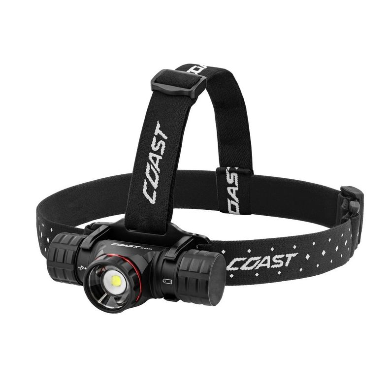 Linterna Frontal Coast XPH34R Recargable Negra -0