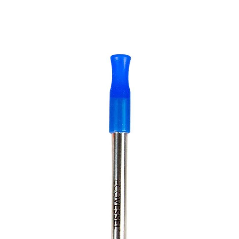 Set 2 bombillas inox reutilizables color Negro.-0