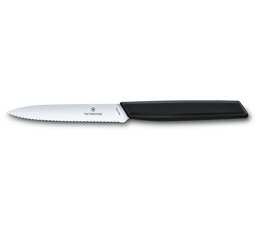 Cuchillo para verdura Swiss Modern Negro-0