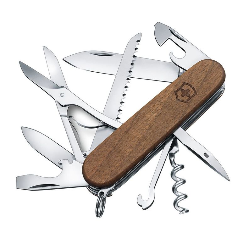 Navaja Huntsman de madera color Nuez Victorinox-0