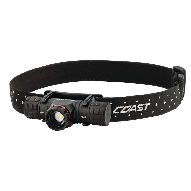 Linterna Frontal Coast XPH30R Recargable Negra -0
