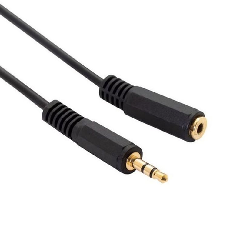 Cable Hp Extensión Auxiliar 3.5mm Largo 1.5 Metros-0