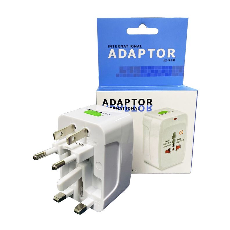 Adaptador Internacional All In One Para Enchufes-0