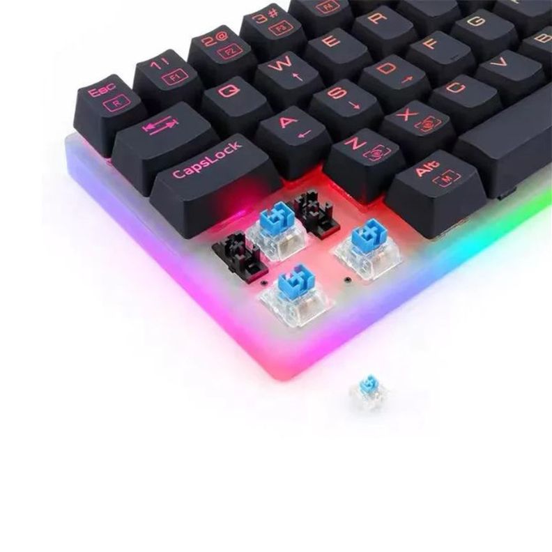 Teclado Gamer Gigante 60% Redragon Alien K605 59cm/20cm/6cm-2