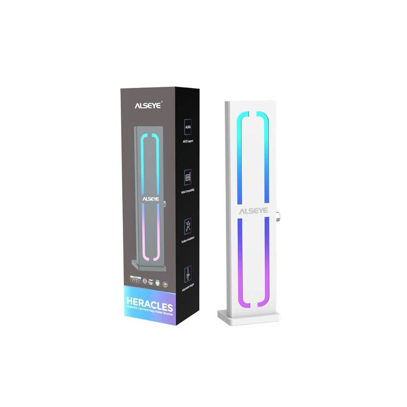 Soporte Para Tarjetas de Video Alseye Heracles Argb White-1