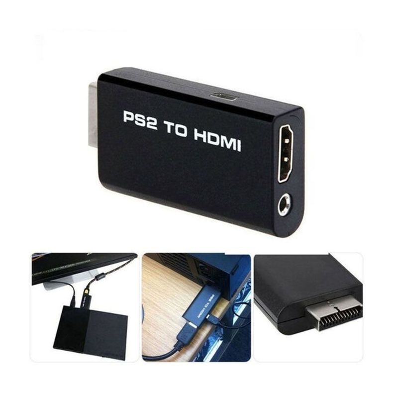 Adaptador Convertidor Playstation 2 Ps2 A Hdmi - Crazygames-1