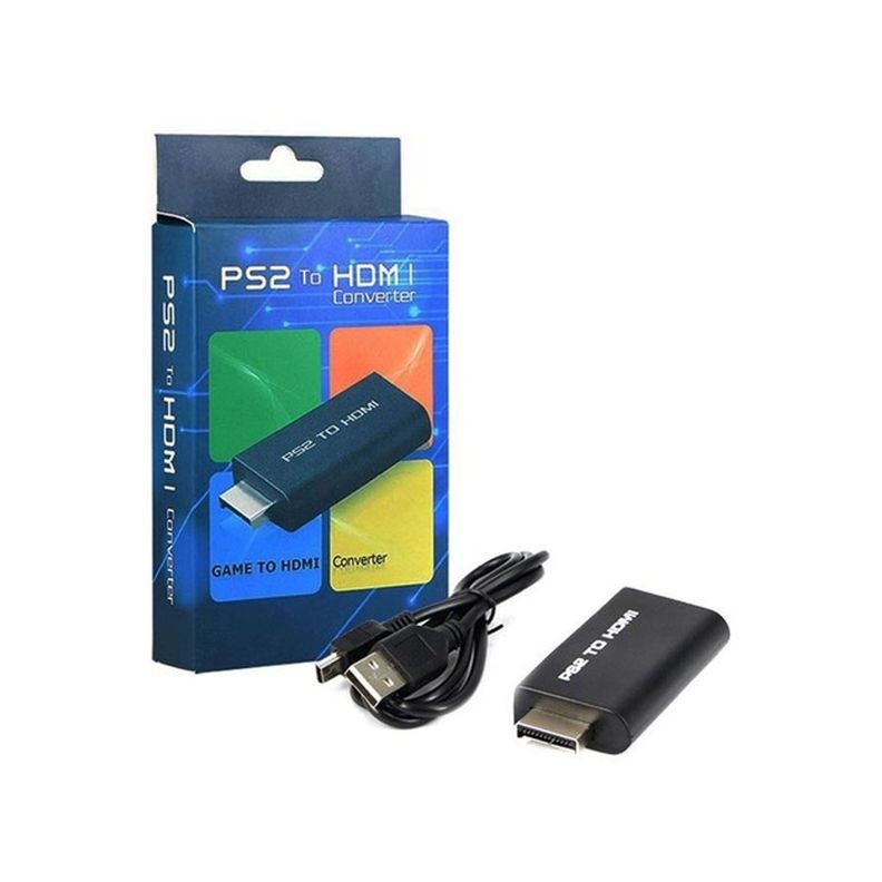 Adaptador Convertidor Playstation 2 Ps2 A Hdmi - Crazygames-0
