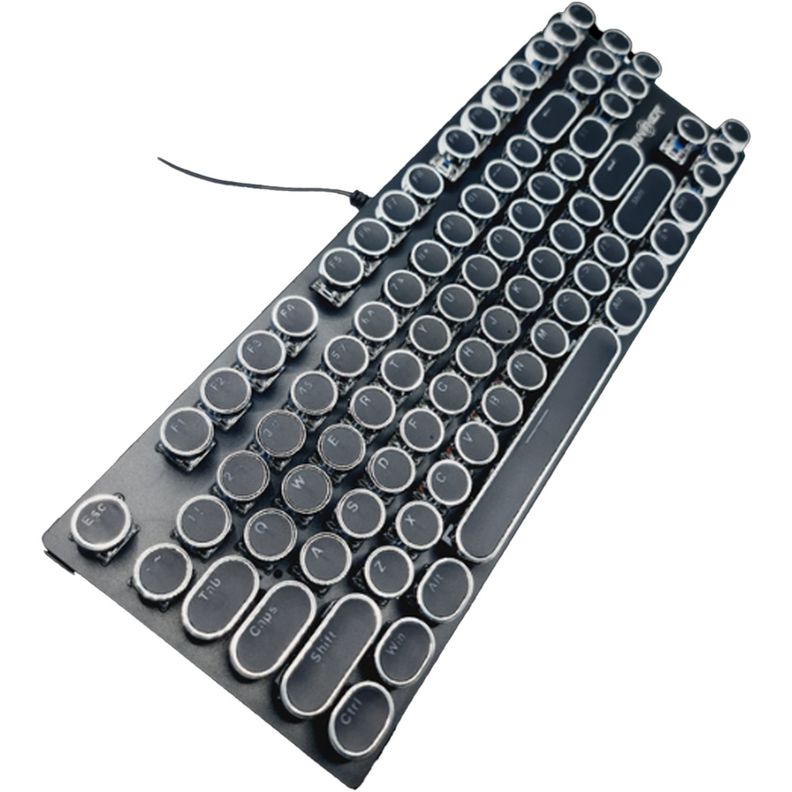 Teclado Gamer 80% PM-825R TKL Negro Switch Blue Panther-1