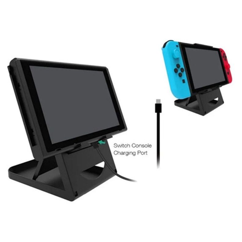 Base Stand Para Nintendo Switch Negro- Crazygames-1
