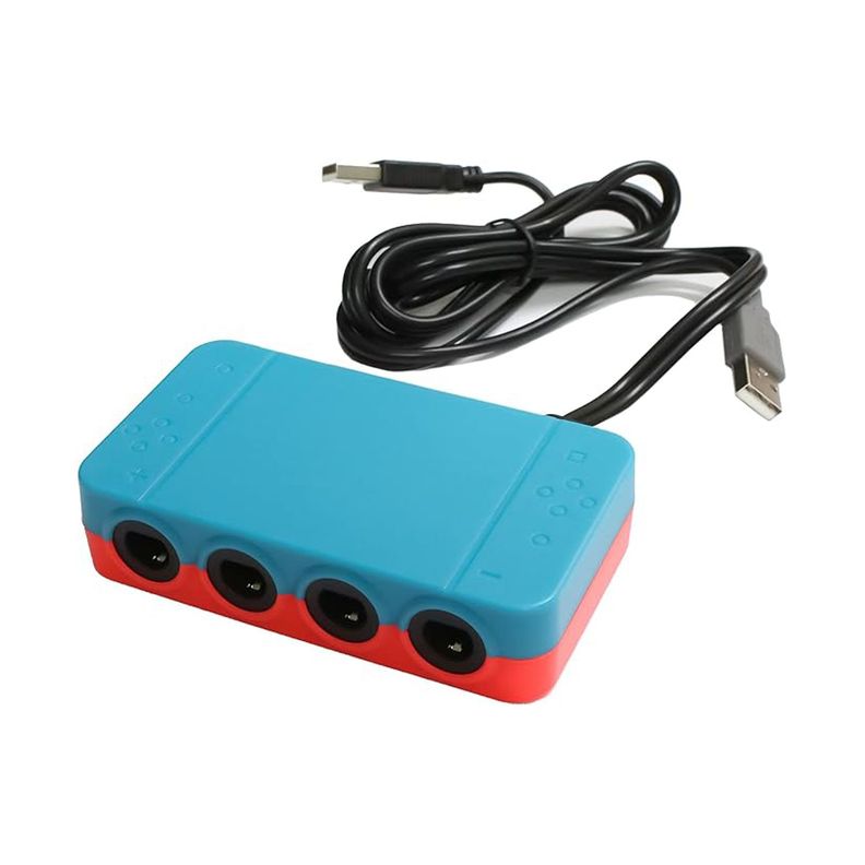 Adaptador De Controles Gamecube Compatible Pc Switch Wiiu-0