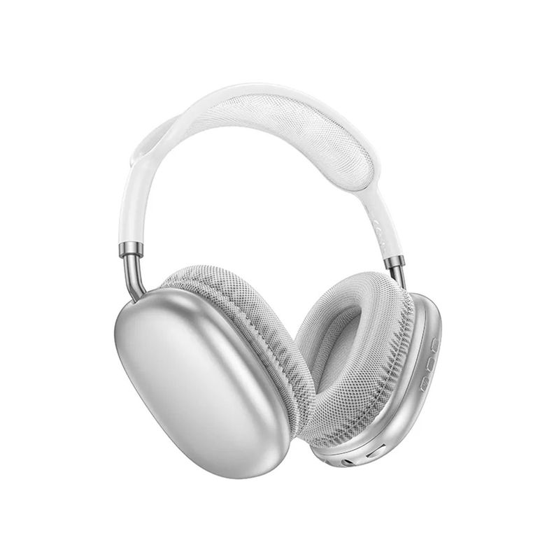 Audífono Bluetooth Borofone BO22 Silver-0