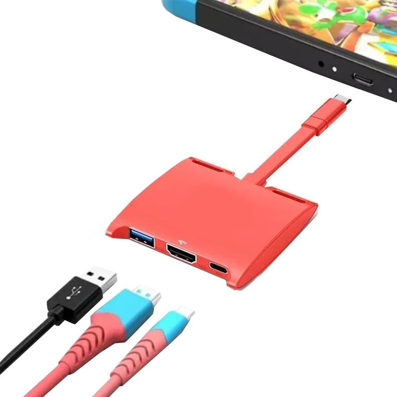 Convertidor De Video - Dock Portatil Para Nintendo Switch-2