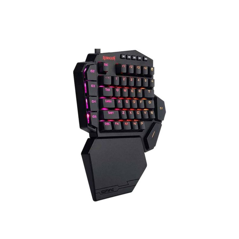 Teclado Mecanico De Una Mano Redragon Diti K585RGB SW Brown-1