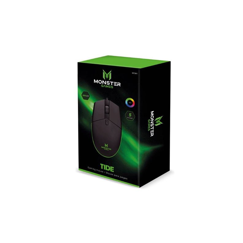 Mouse Gamer Monster M1041 Tide 3200 dpi-2