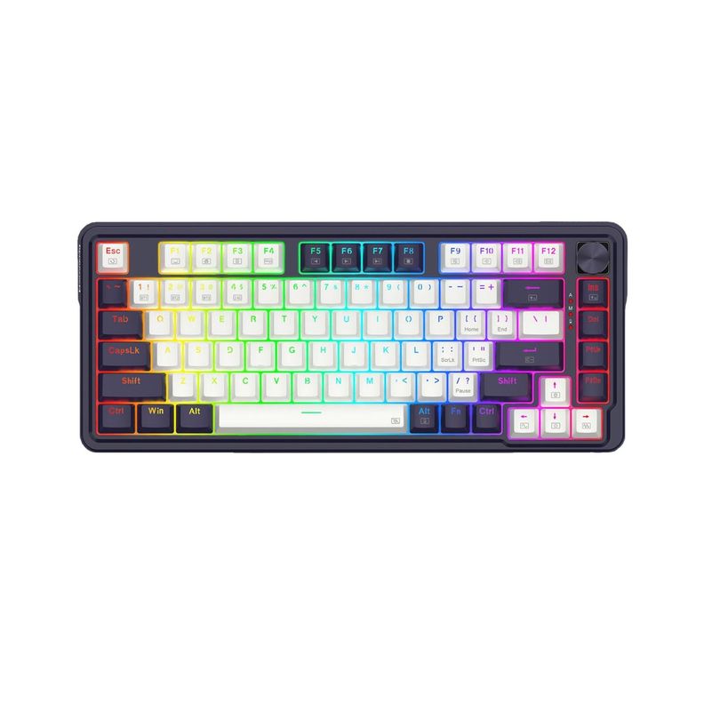 Teclado Mecanico 75% Redragon Ucal Pro K673WB Sw Red Ingles-0