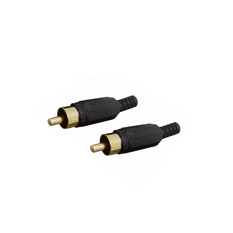 Conector Terminal Tipo RCA MACHO Pack 2 unidades MA-5951-1