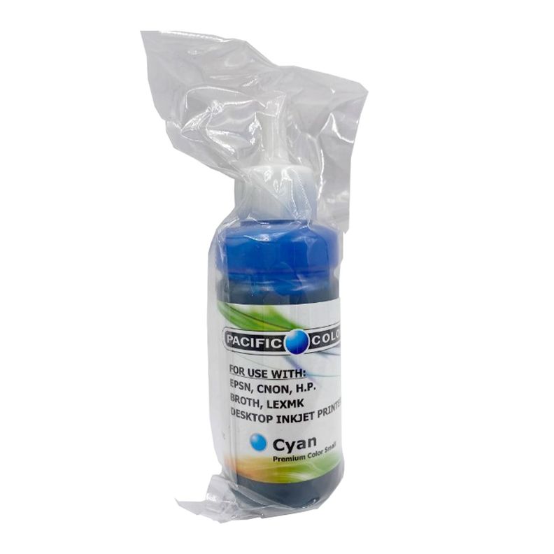 Tinta Para Recarga de Impresoras 100ml Premiun Cyan-1