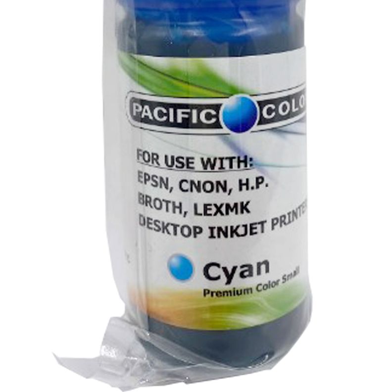 Tinta Para Recarga de Impresoras 100ml Premiun Cyan-3