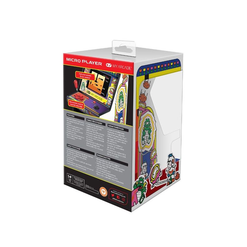 MIni Consola Portatil My Arcade Micro DIG DUG DGUNL-3221-3