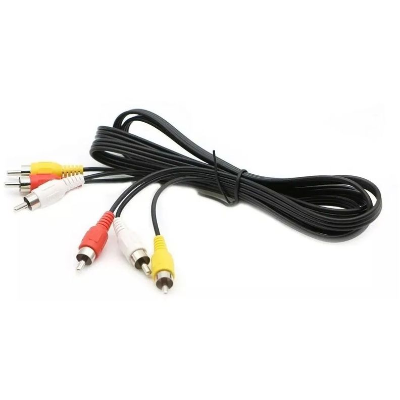 Cable 3 RCA Macho a 3 RCA Macho Mv-225 - Crazygames-0