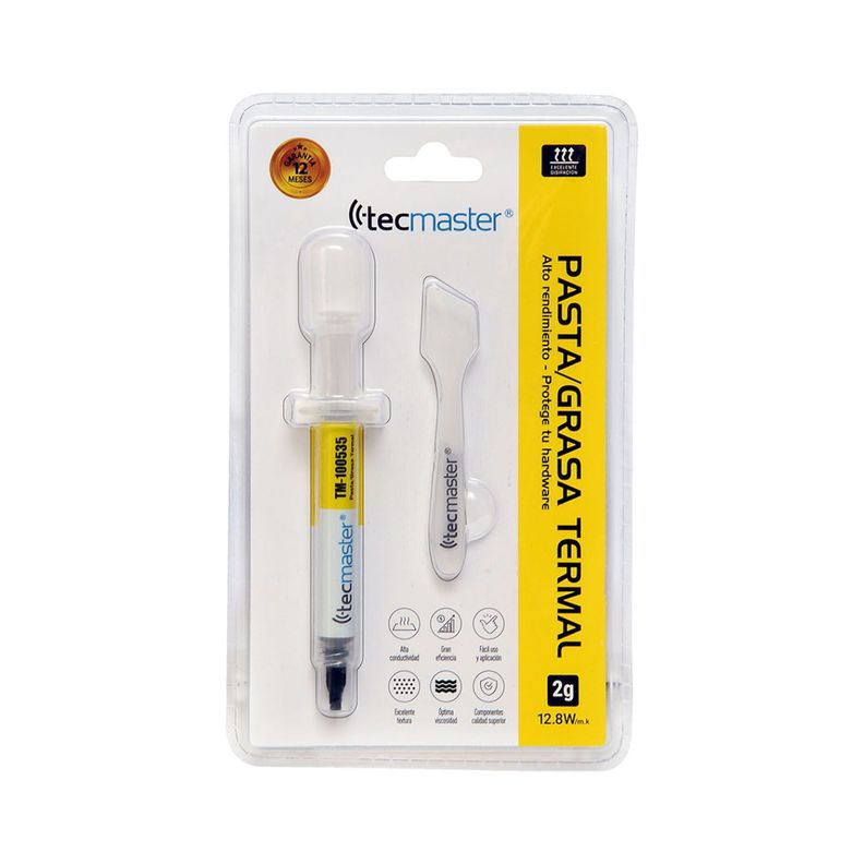Pasta Termica 2 Gramos Tecmaster TM-100535 - Crazygames-0