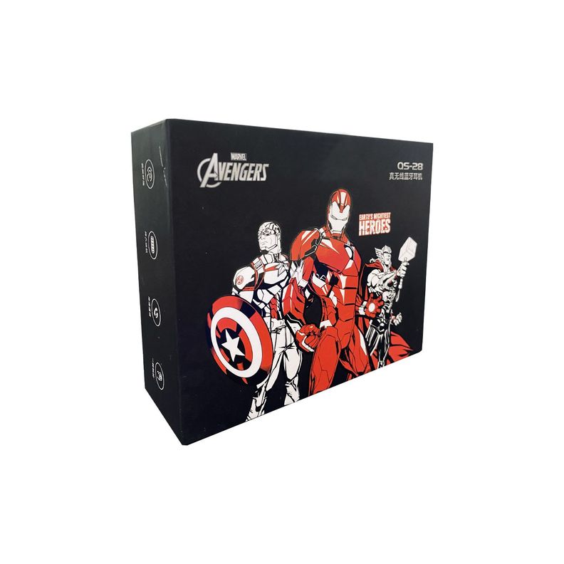 Audifono Bluetooth 5.3 Lenovo QS-28 Marvel Iron Man-2