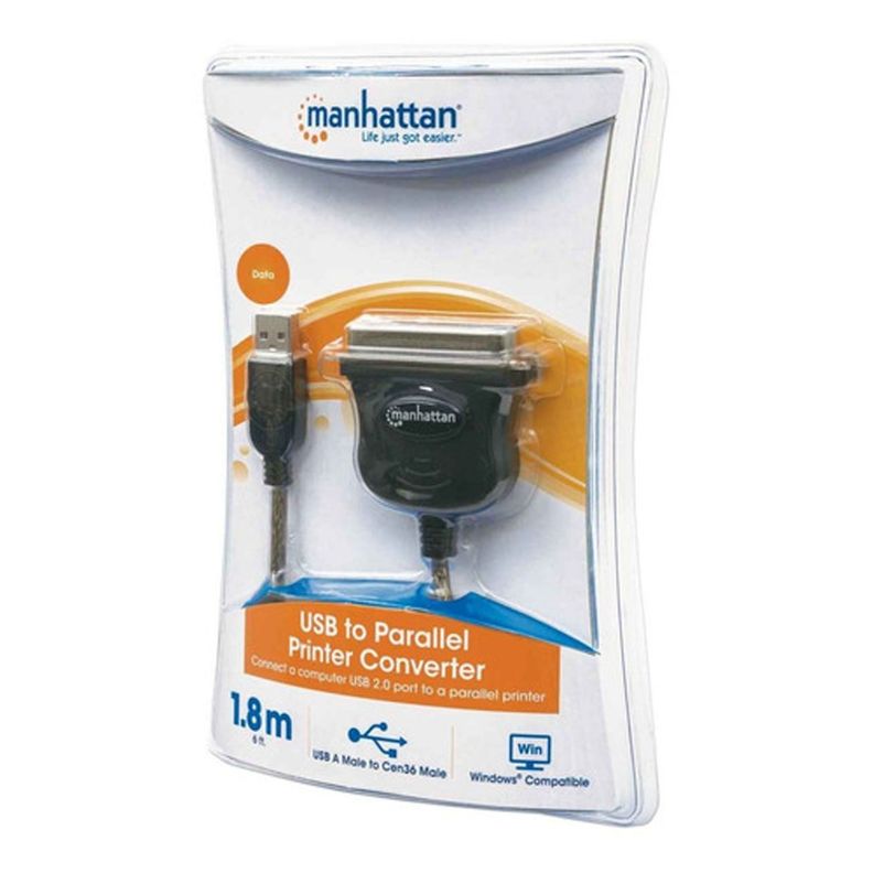 Convertidor Para Impresora Usb A Paralelo Cen36 - Manhattan-2