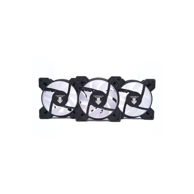 Kit De 3 Ventiladores 120mm + Controladora RGB Morpheus M6-1