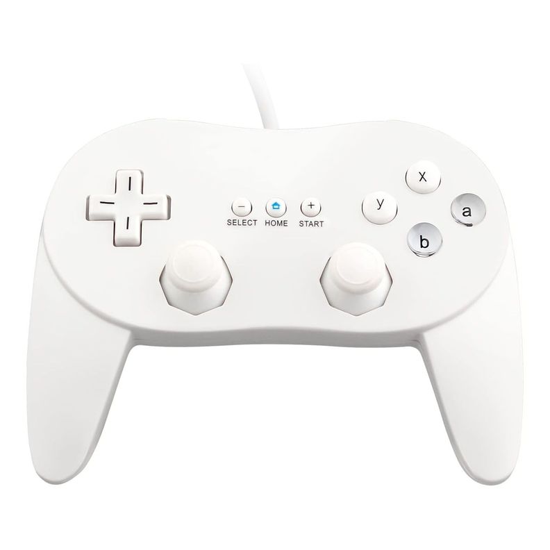 Control Clasico Oem Para Consolas Wii Blanco- Crazygames-0