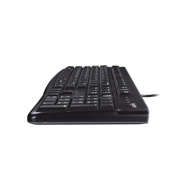 Kit De Mouse Y Teclado Alambrico Logitech MK120 Black-1