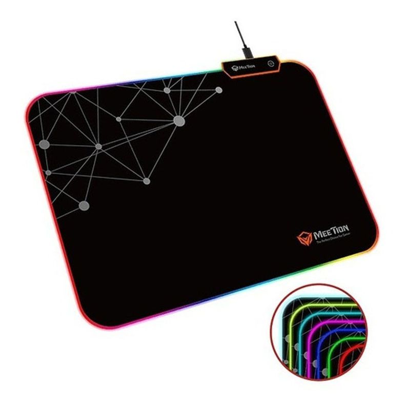 Mousepad Gamer Rgb M 35x26cm Meetion Pd120 - Crazygames-1
