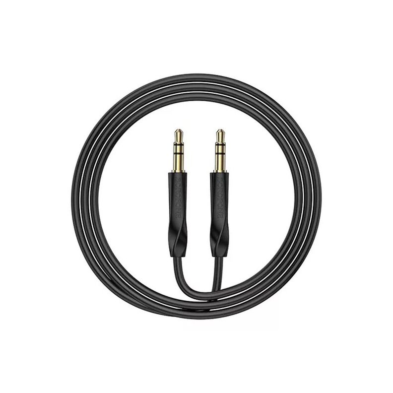 Cable Auxiliar Solo Audio Jack 3.5 a 3.5  1mts Borofone BL6-2