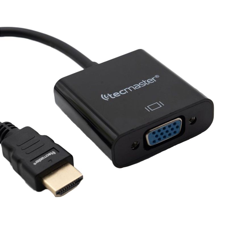 Adaptador Convertidor de HDMI A VGA + Cable Audio TM-100536-1