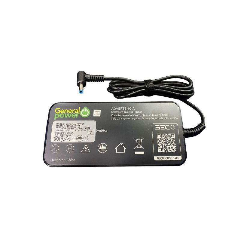 Cargador Universal Para Notebook Gamer Hp 150w 19.5v 7.7a-1