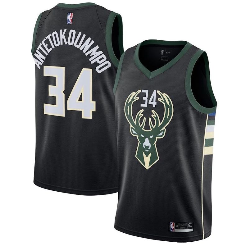 Camiseta Basquetbol NBA Milwaukee Bucks Antetokounmpo-0