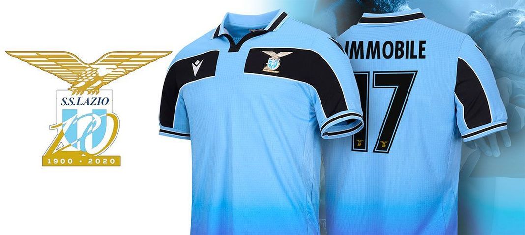 Camiseta Futbol Lazio Italia 120 Aniversario IMMOBILE Talla XL-0
