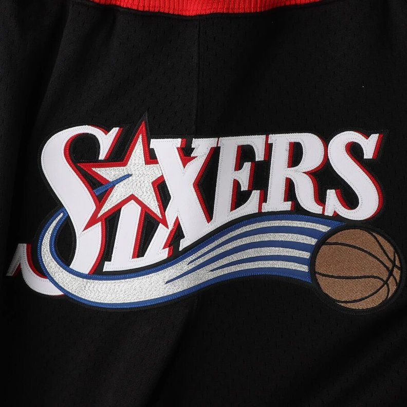 Short Pantalon Basquetbol NBA Philadelphia 76ers Talla XXL-2