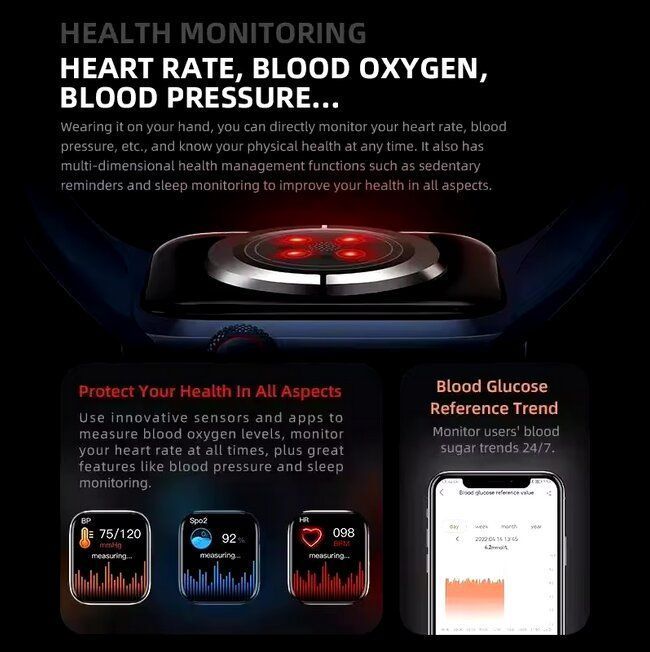 Reloj Inteligente Serie Watch 10 Memoria Bluetooth Llamadas-3