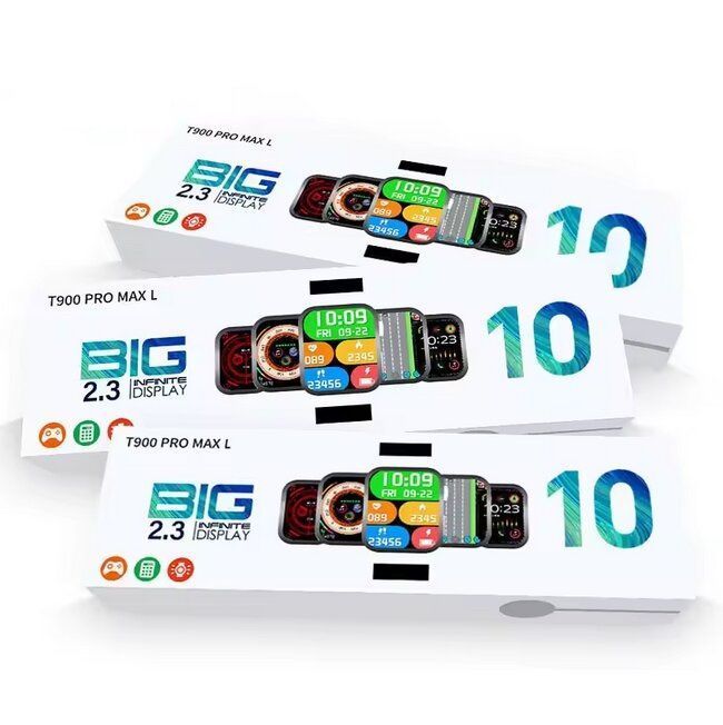 Reloj Inteligente Serie Watch 10 Memoria Bluetooth Llamadas-4