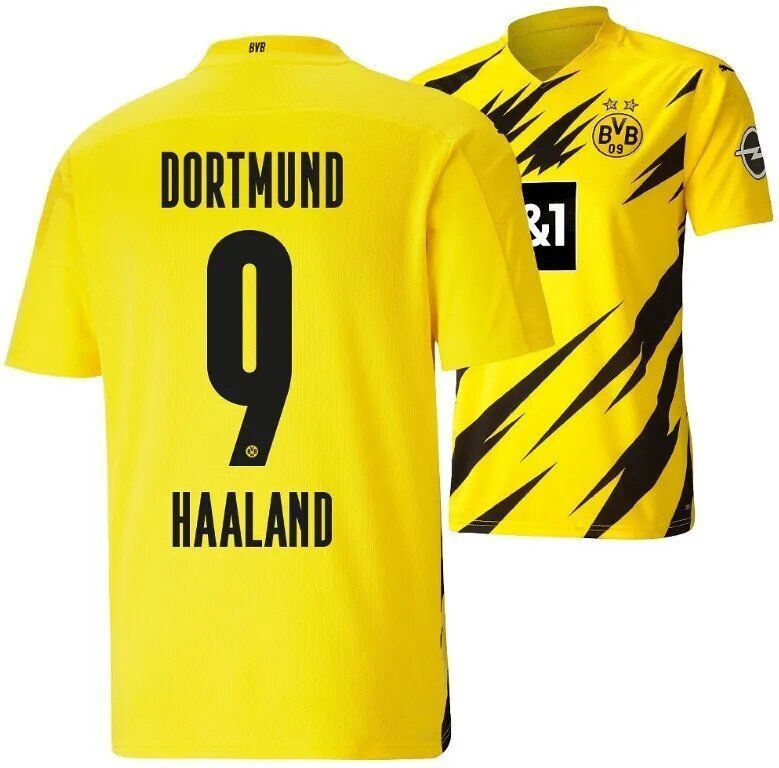 Camiseta Futbol Retro Borussia Dortmund HAALAND Talla S-1
