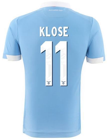 Camiseta Futbol Retro Lazio Italia KLOSE Talla XL-1