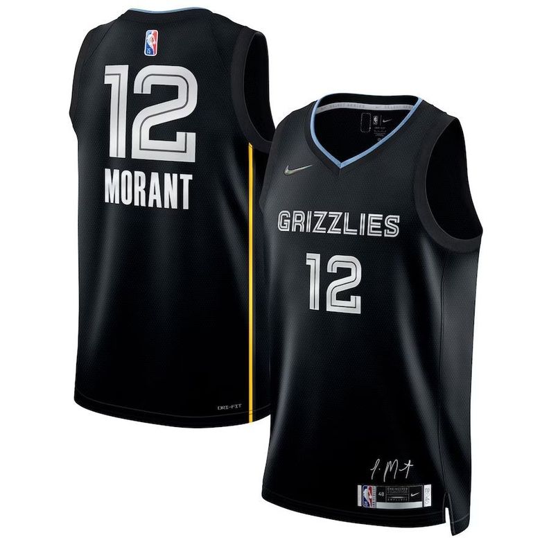 Camisetas NBA Memphis Grizzlies MORANT talla XXL-0