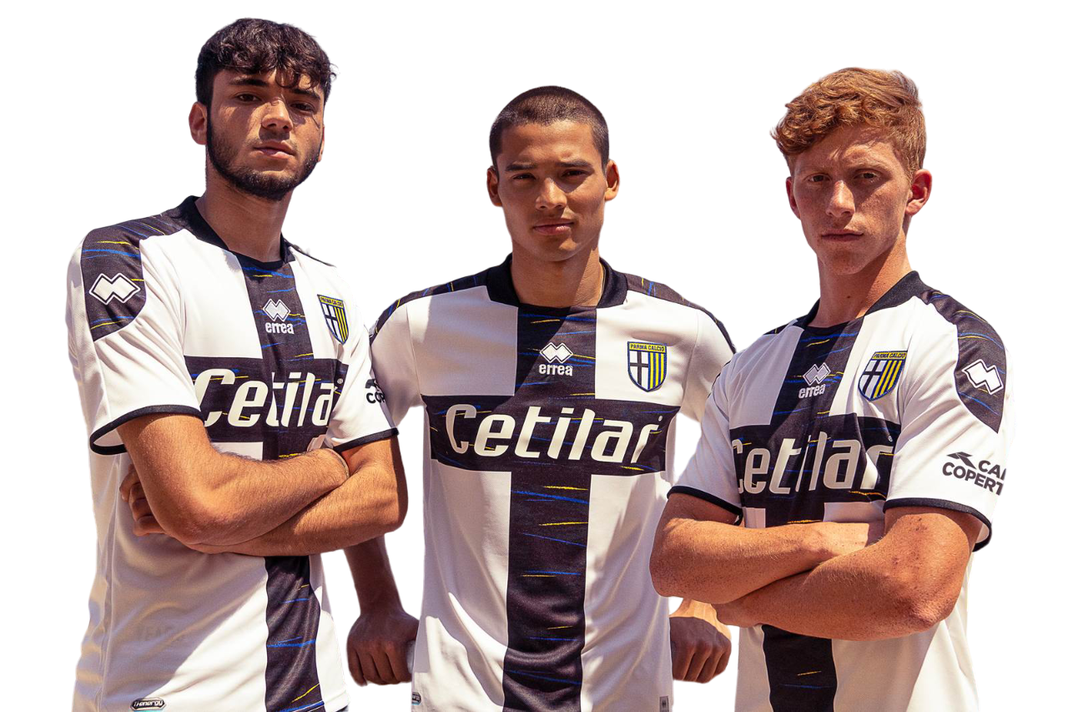 Camiseta Futbol Parma de Italia PELLÉ Talla XL-1